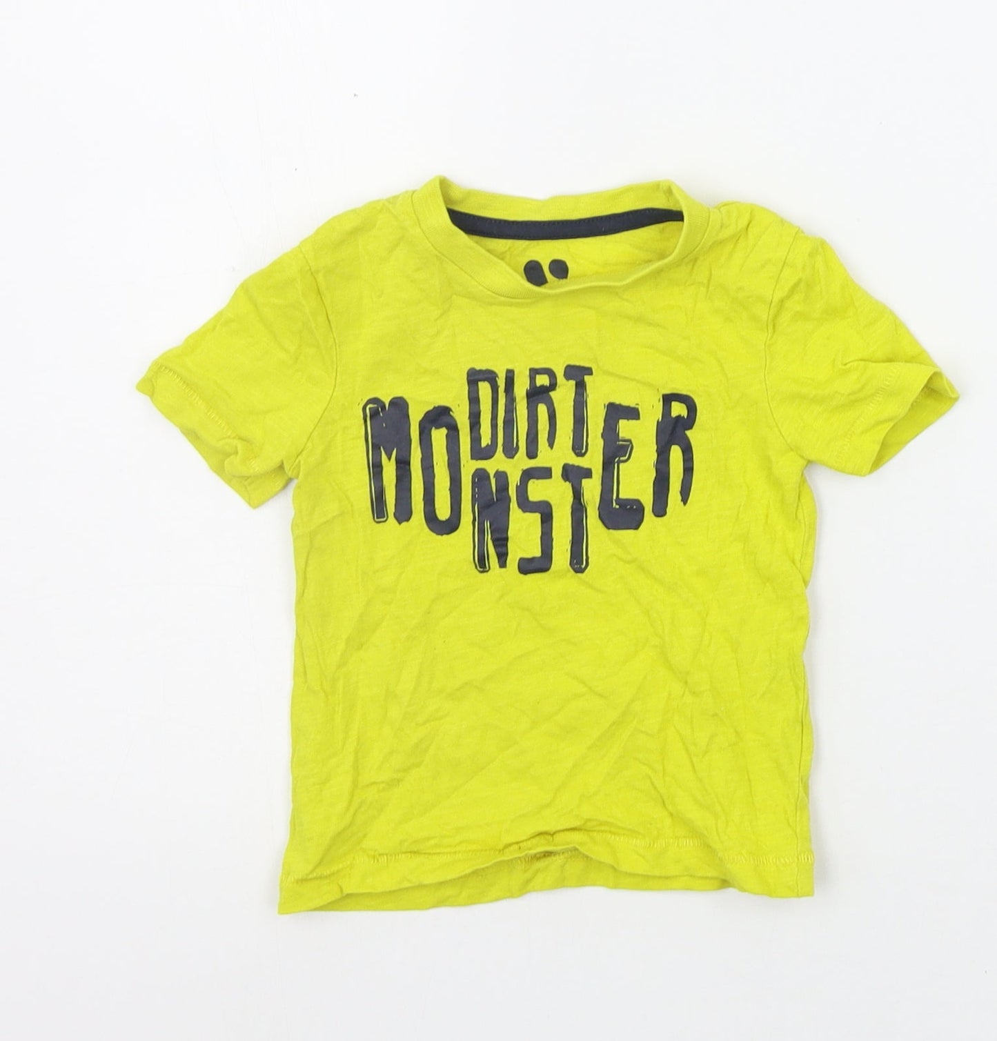 Aery Girls Yellow   Basic T-Shirt Size 12-18 Months