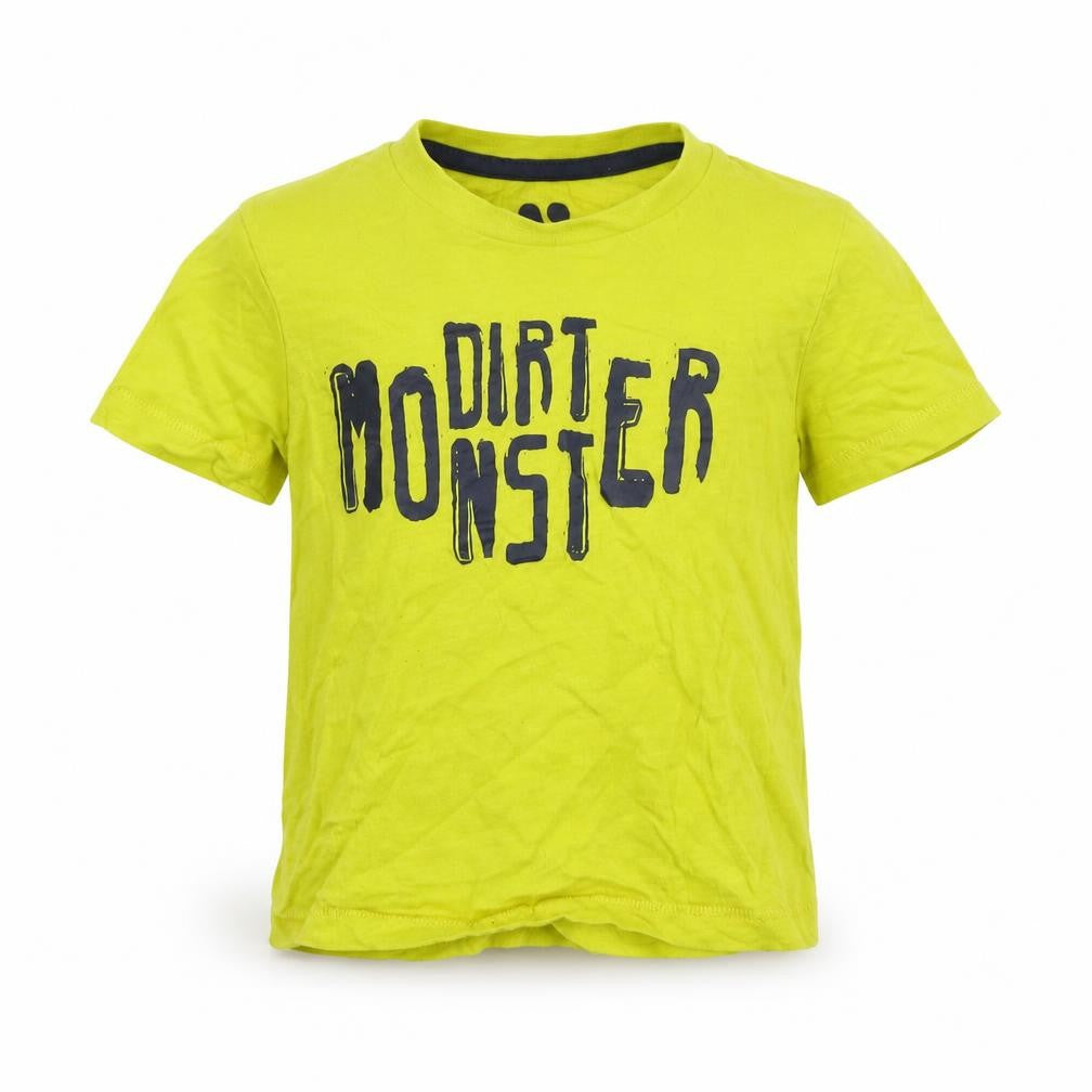 Aery Girls Yellow   Basic T-Shirt Size 12-18 Months