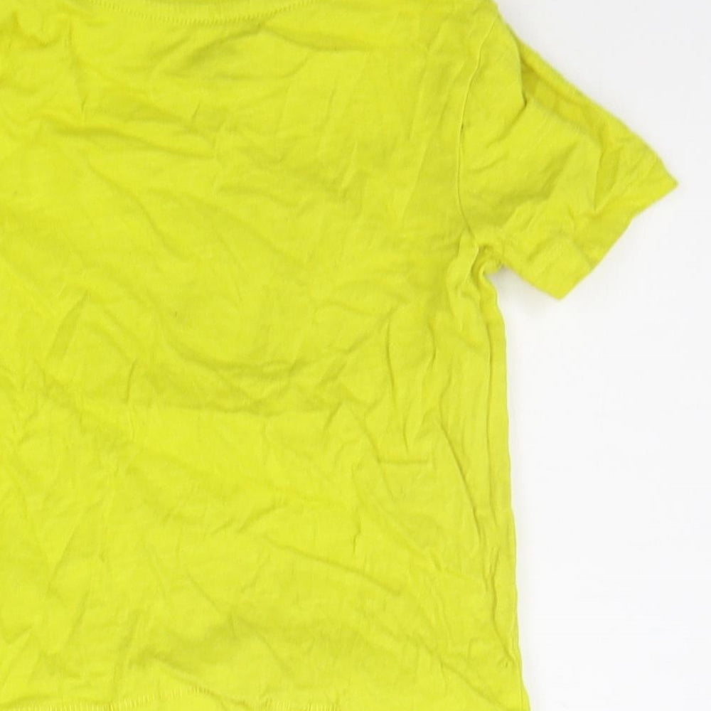 Aery Girls Yellow   Basic T-Shirt Size 12-18 Months