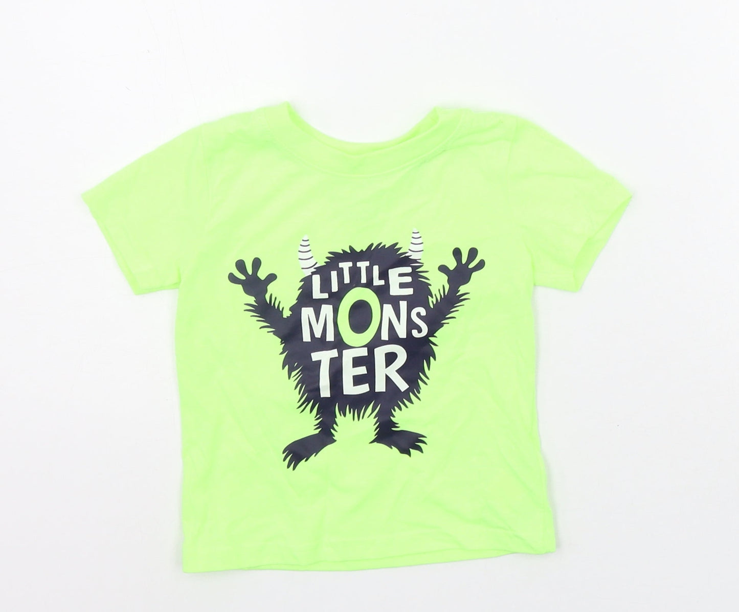 Primark Girls Green   Basic T-Shirt Size 12-18 Months