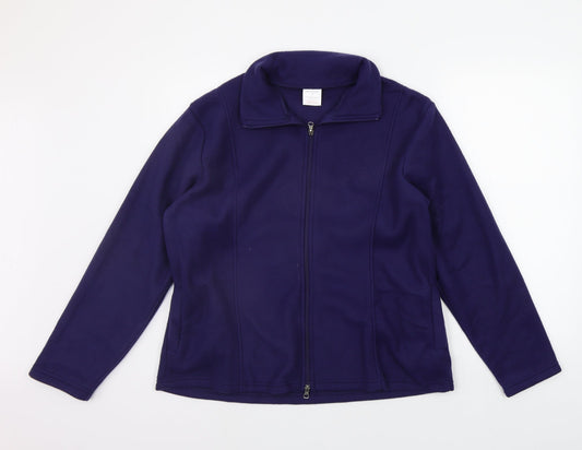 Anna De Lancay Womens Blue   Jacket Coat Size M