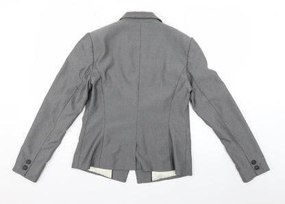 Next Womens Beige Argyle/Diamond  Jacket Blazer Size 12