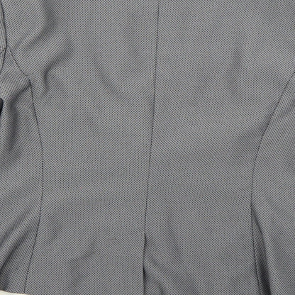 Next Womens Beige Argyle/Diamond  Jacket Blazer Size 12
