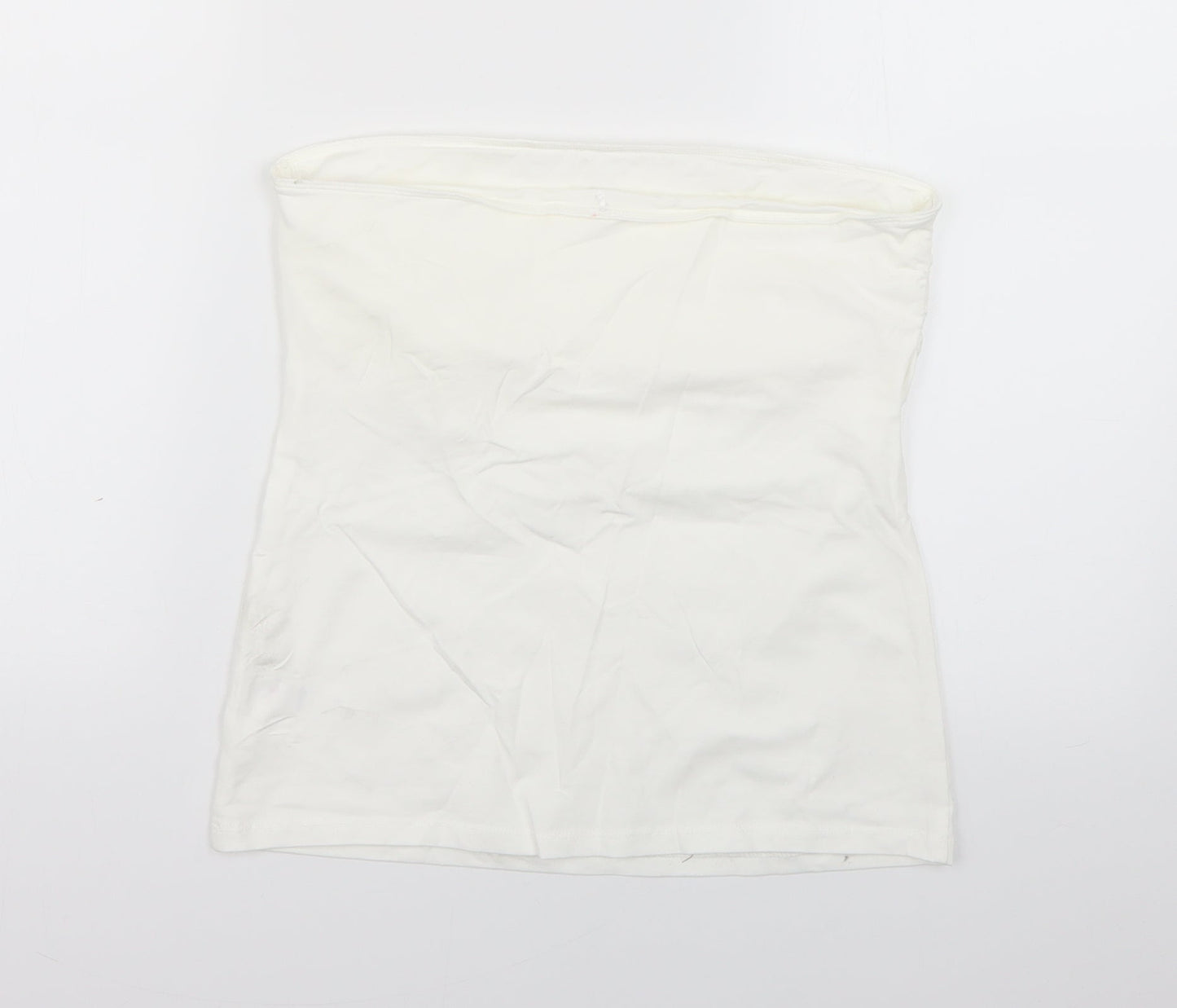 George Womens White   Cropped Tank Size 12