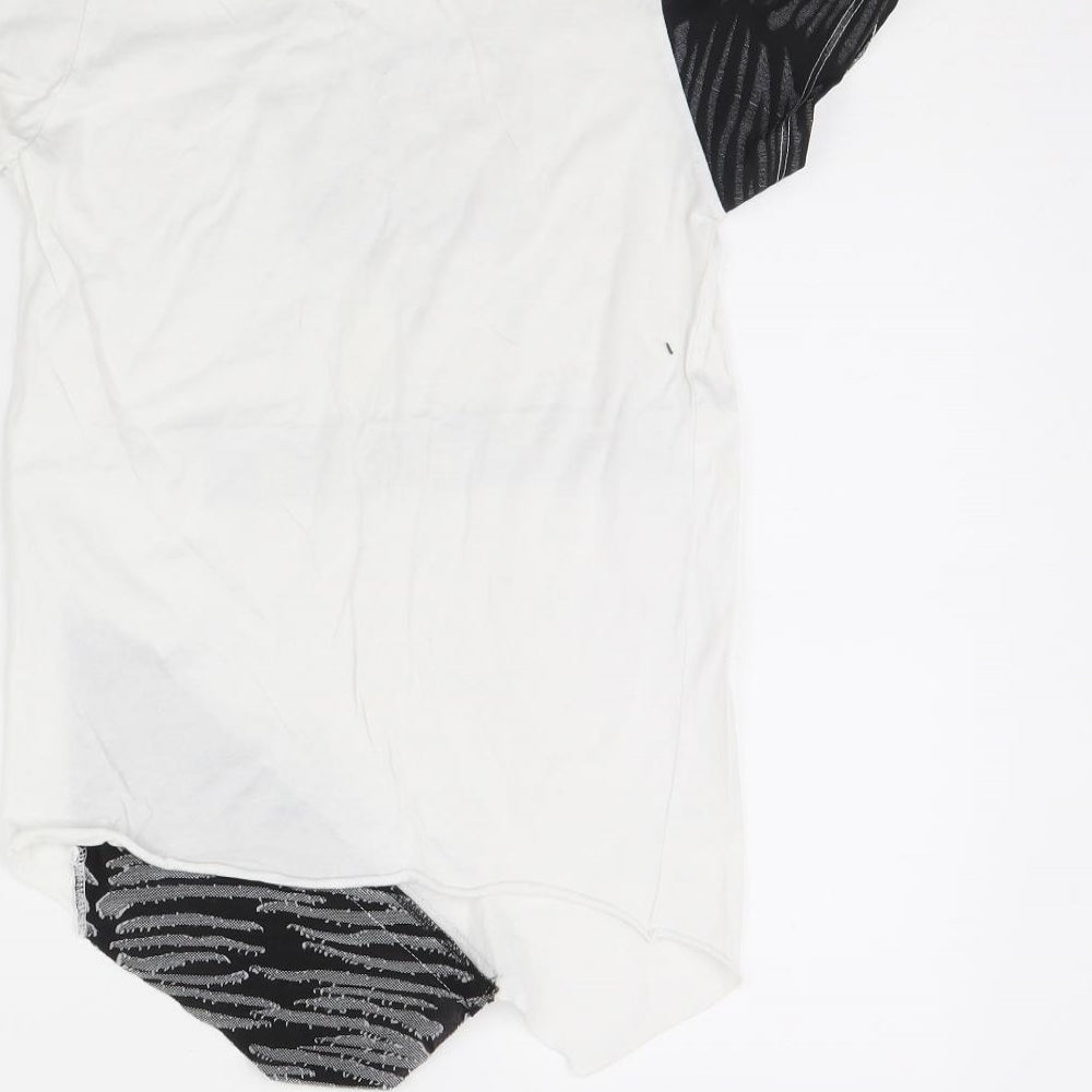 BAD BOY Boys White   Basic T-Shirt Size 11 Years