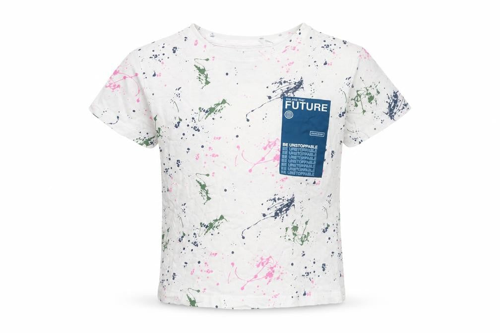 Primark Boys White   Basic T-Shirt Size 5 Years