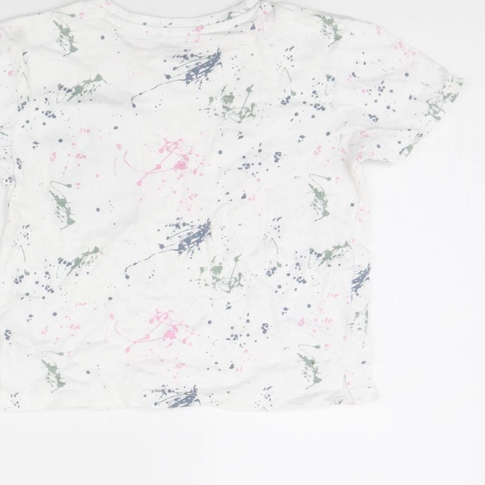 Primark Boys White   Basic T-Shirt Size 5 Years