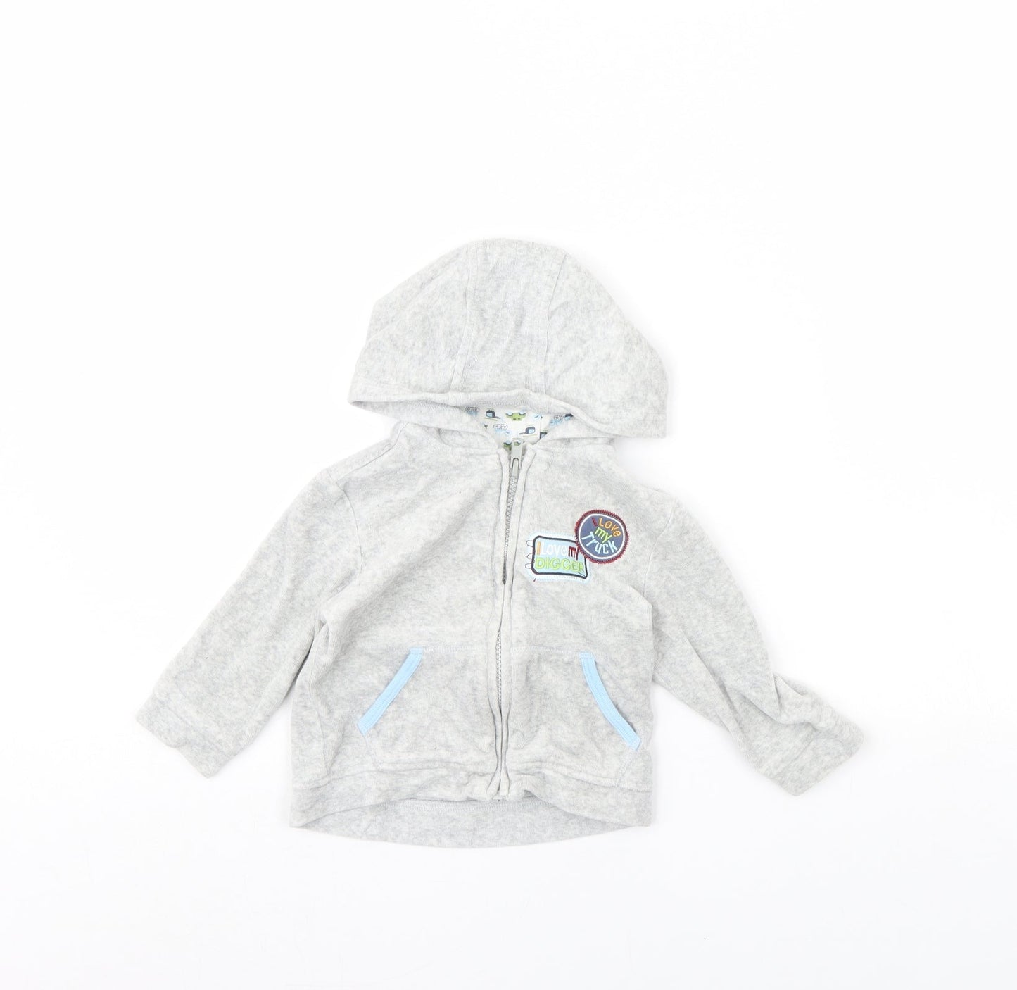 Cherokee Baby Grey   Jacket  Size 12 Months