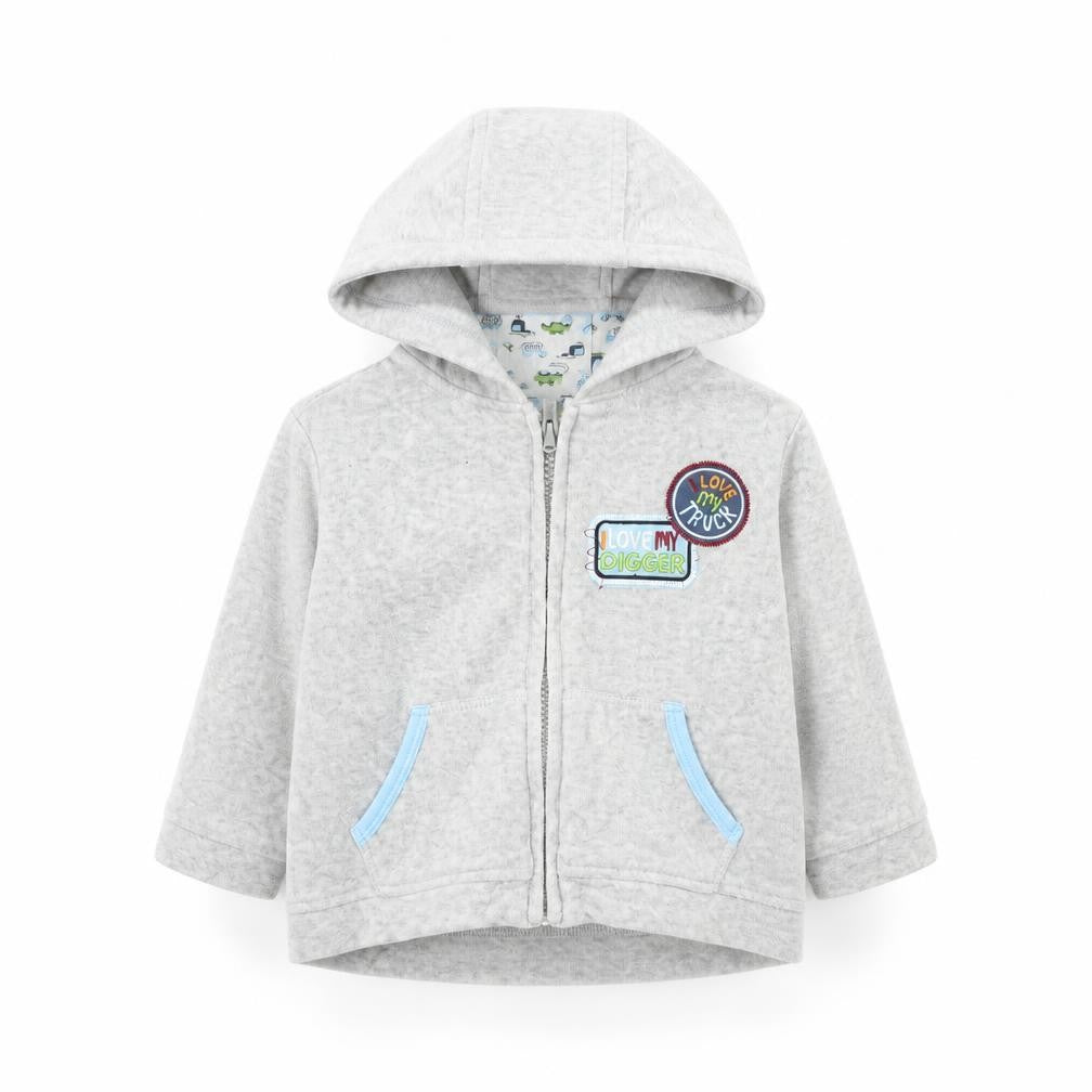 Cherokee Baby Grey   Jacket  Size 12 Months