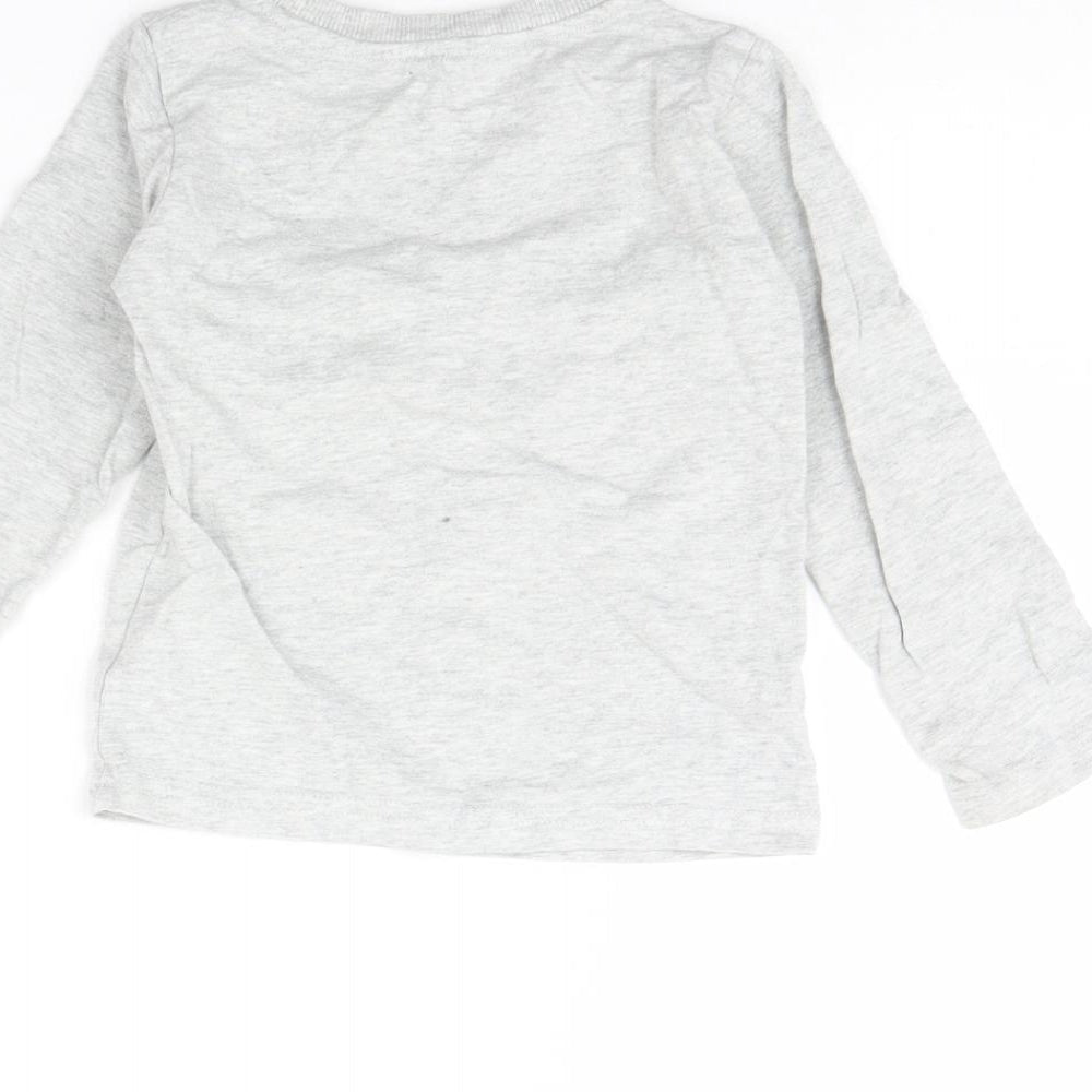 NEXT Boys Grey   Pullover Jumper Size 3 Years  - Chill
