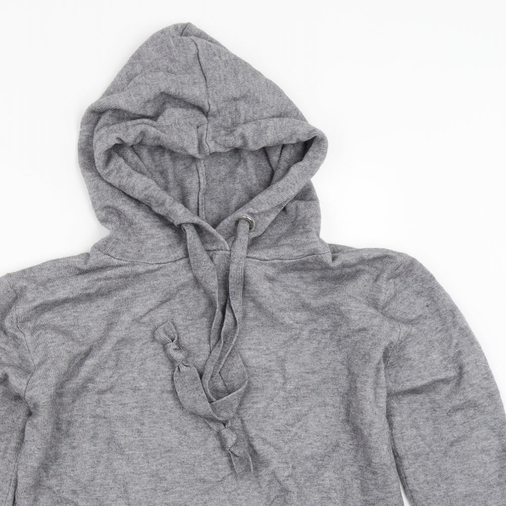 Primark Womens Grey   Pullover Hoodie Size S