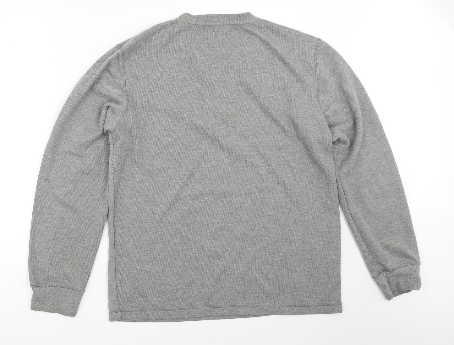 Easy Mens Grey   Pullover Sweatshirt Size L