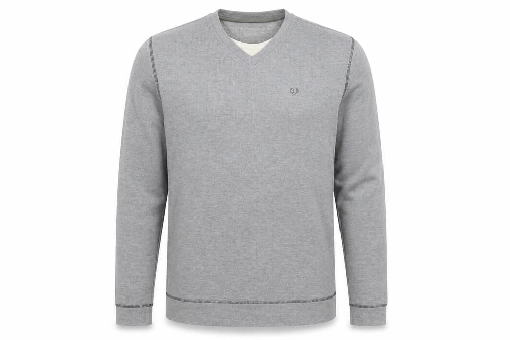 Lincoln Mens Grey   Pullover Sweatshirt Size M