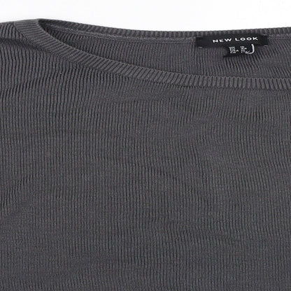 New Look Womens Grey   Pullover Jumper Size 16