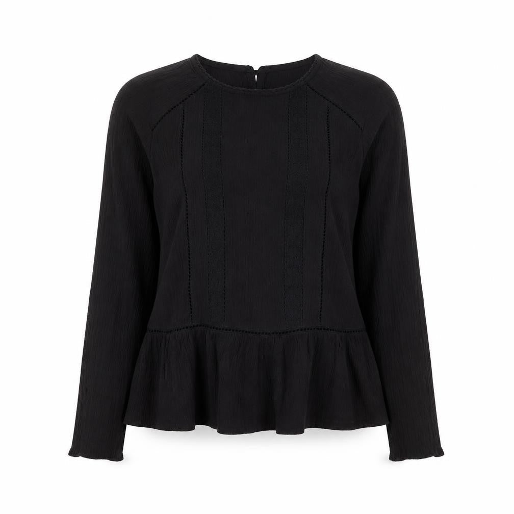 H&M Womens Black   Basic T-Shirt Size 6