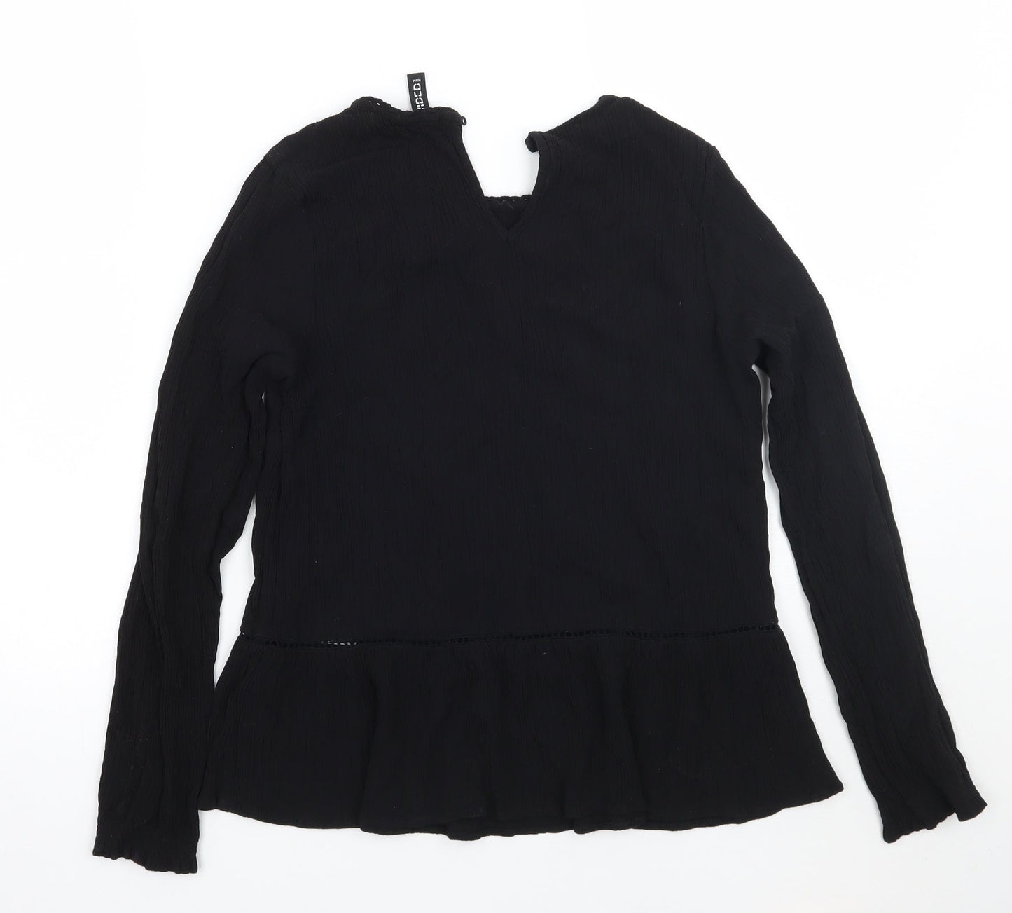 H&M Womens Black   Basic T-Shirt Size 6