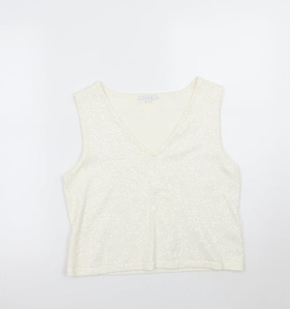 Vortenom Womens White   Basic Tank Size L