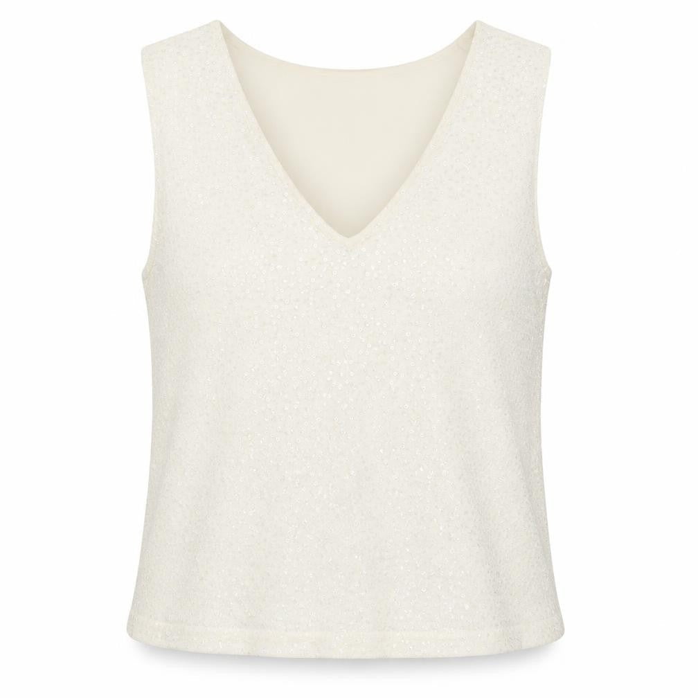 Vortenom Womens White   Basic Tank Size L