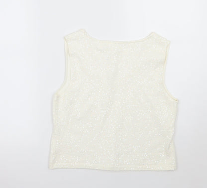 Vortenom Womens White   Basic Tank Size L