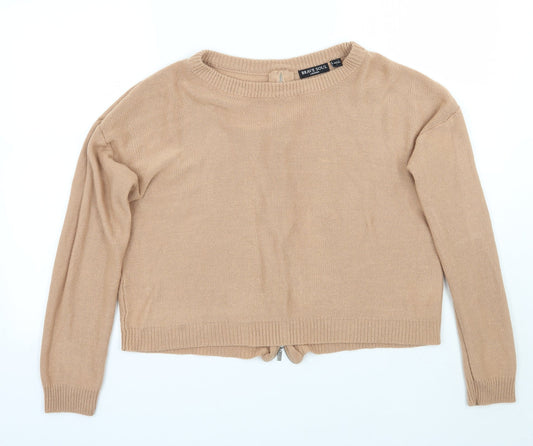 Brave Soul Womens Brown   Pullover Jumper Size S