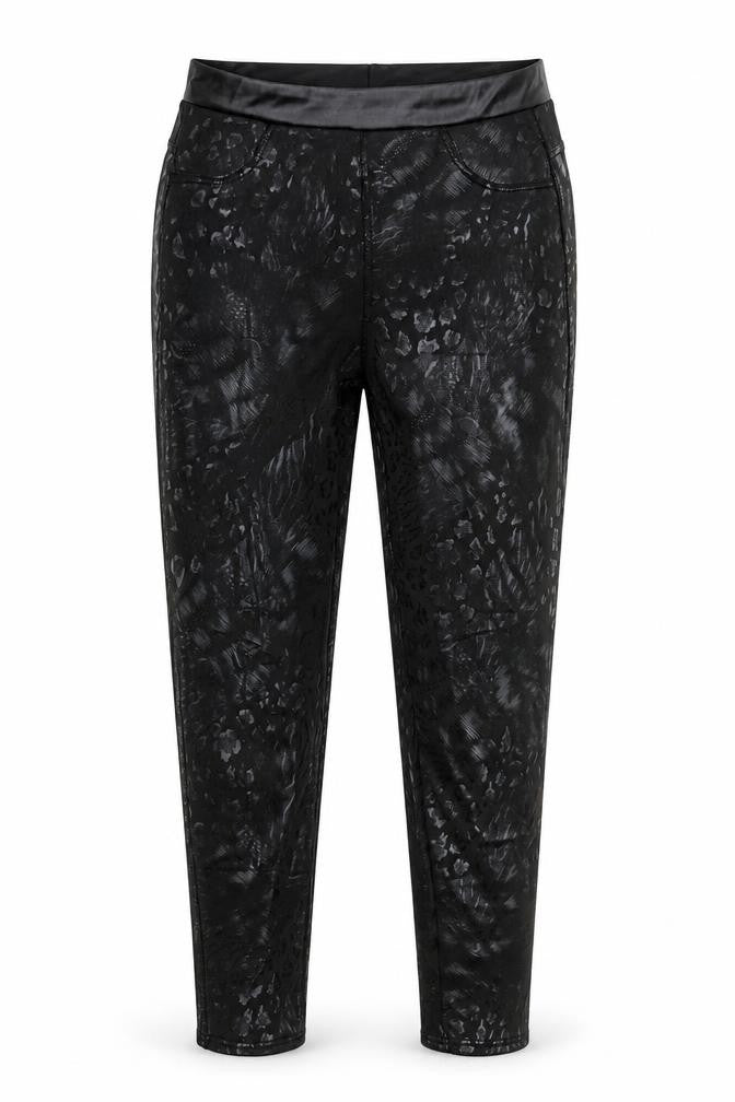 Preworn Womens Black   Carrot Trousers Size 2XL L27 in