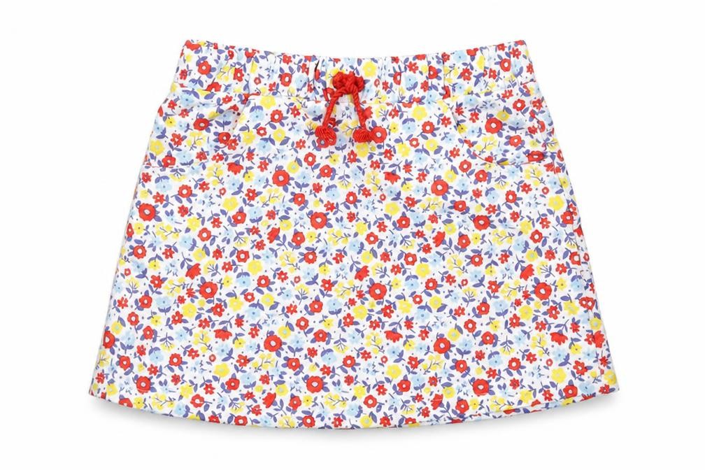 TU Girls Multicoloured Floral  A-Line Skirt Size 3-4 Years