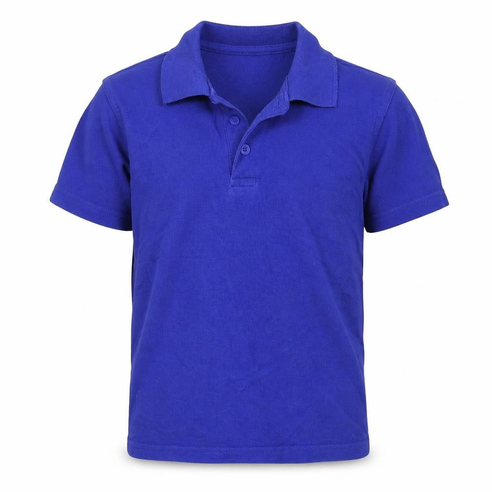 George Boys Blue   Pullover Polo Size 7-8 Years