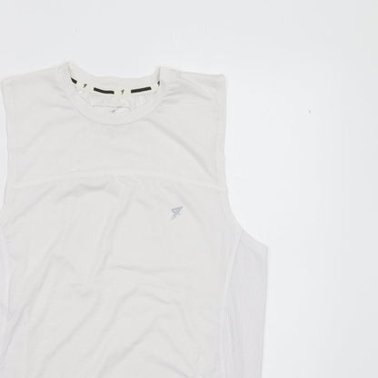 Preloved Work Out Womens White   Basic Tank Size M - Detail