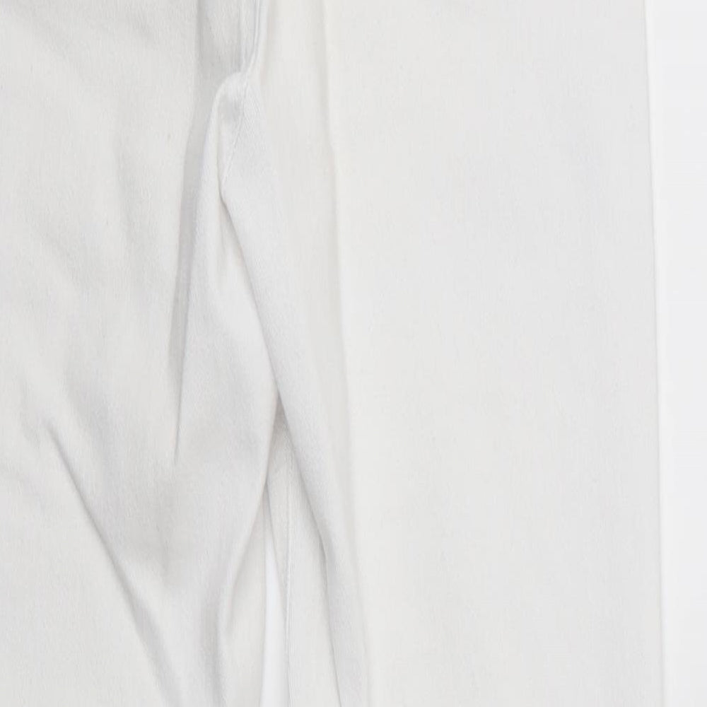 Pretty Little Thing Womens White   Skinny Jeans Size 8 L27 in - Pretty Little Thing