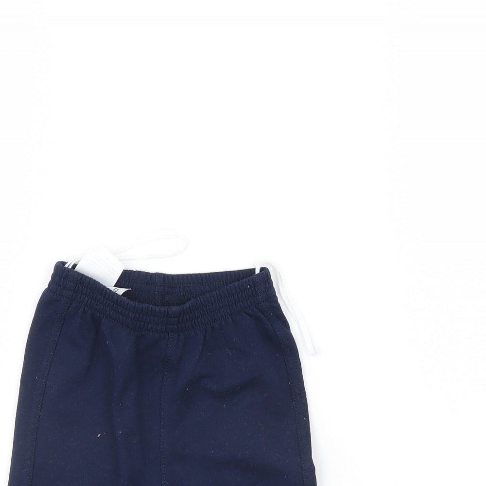 Preworn Boys Blue   Sweatpants Trousers Size 6-9 Months