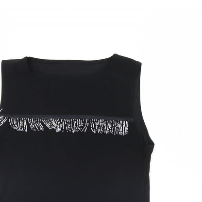 Preworn Womens Black   Basic Tank Size L