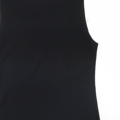 Preworn Womens Black   Basic Tank Size L