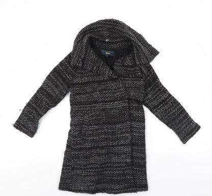Paul Costelloe  Womens Grey   Jacket Coatigan Size 8