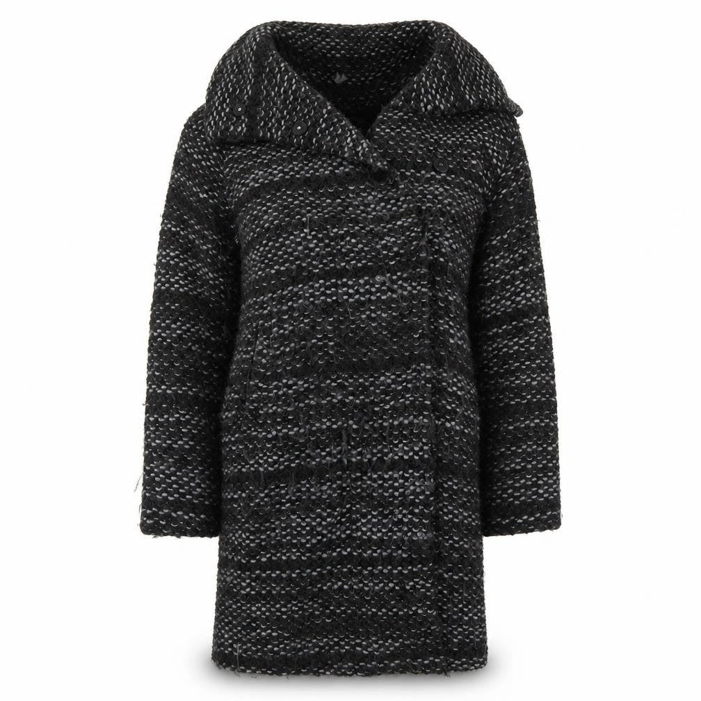 Paul Costelloe  Womens Grey   Jacket Coatigan Size 8