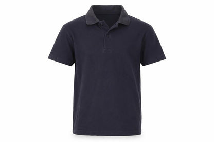 Tu Boys Black   Basic Polo Size 9 Years  - school