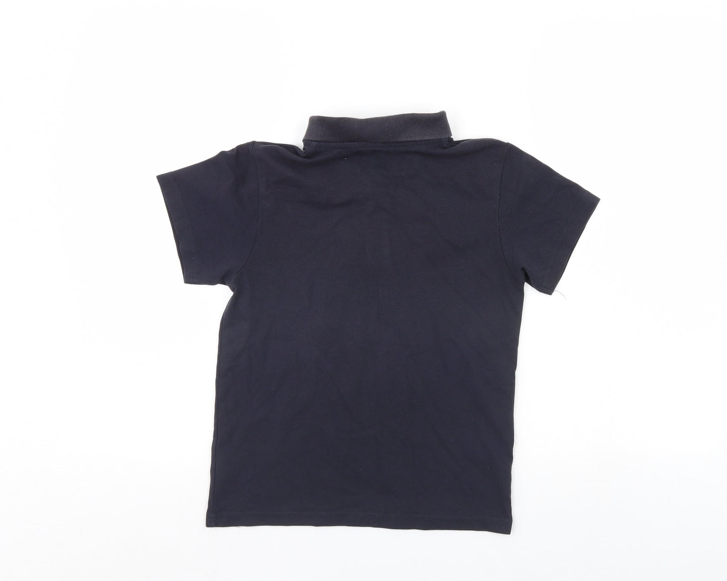 TU Boys Black   Basic Polo Size 9 Years  - school