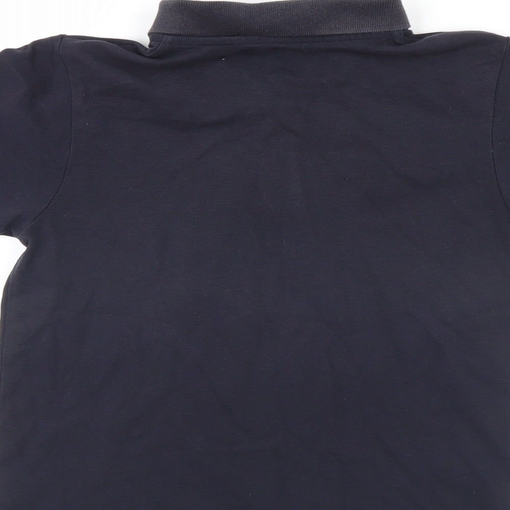 TU Boys Black   Basic Polo Size 9 Years  - school
