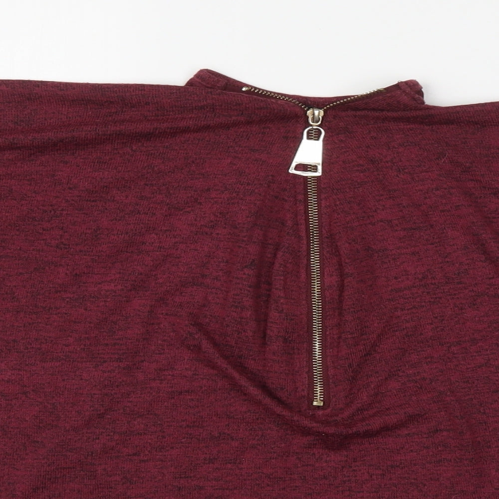 New Look Womens Red   Basic Blouse Size S