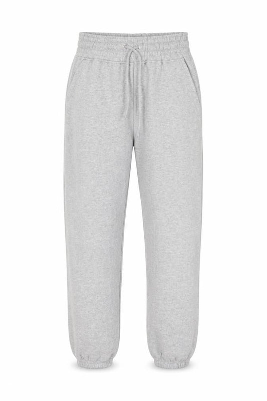 Front view of I SAW IT FIRST women’s grey sweatpants, size UK 4, 26-inch leg