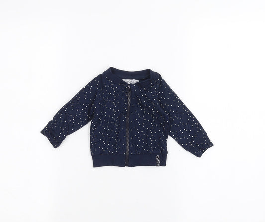 Dirkje Baby Blue   Full Zip Jumper Size 0-3 Months