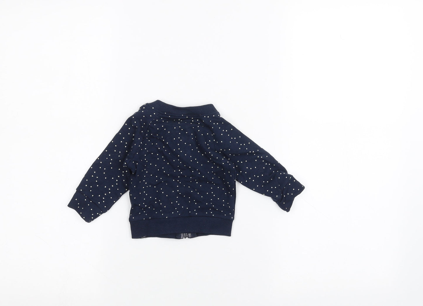 Dirkje Baby Blue   Full Zip Jumper Size 0-3 Months