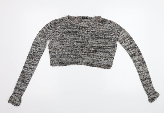 M&Co Girls Grey   Pullover Jumper Size 13 Years