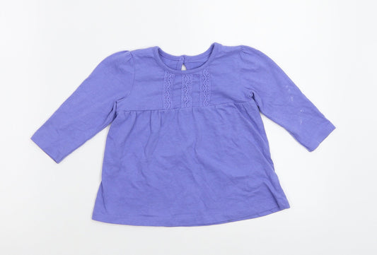 George Baby Purple   A-Line  Size 6-9 Months
