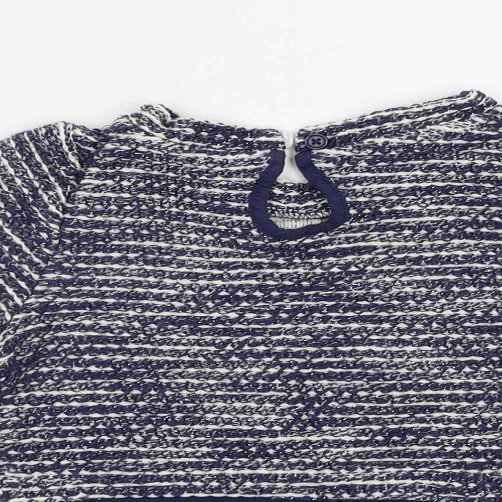 Dunnes Stores Girls Blue   Pullover Jumper Size 3 Years
