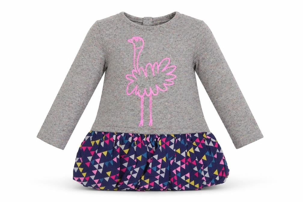NEXT Baby Grey Geometric  A-Line  Size 12 Months