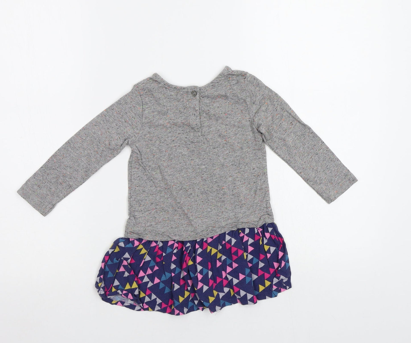 NEXT Baby Grey Geometric  A-Line  Size 12 Months