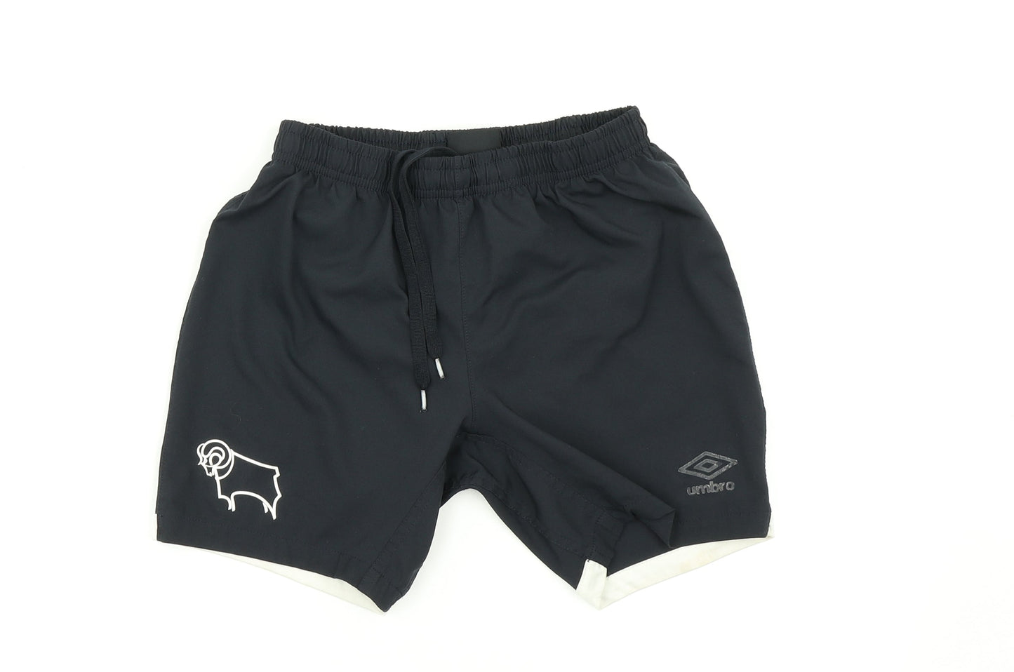 Umbro Boys Black   Sweat Shorts Size 11 Years - Football shorts
