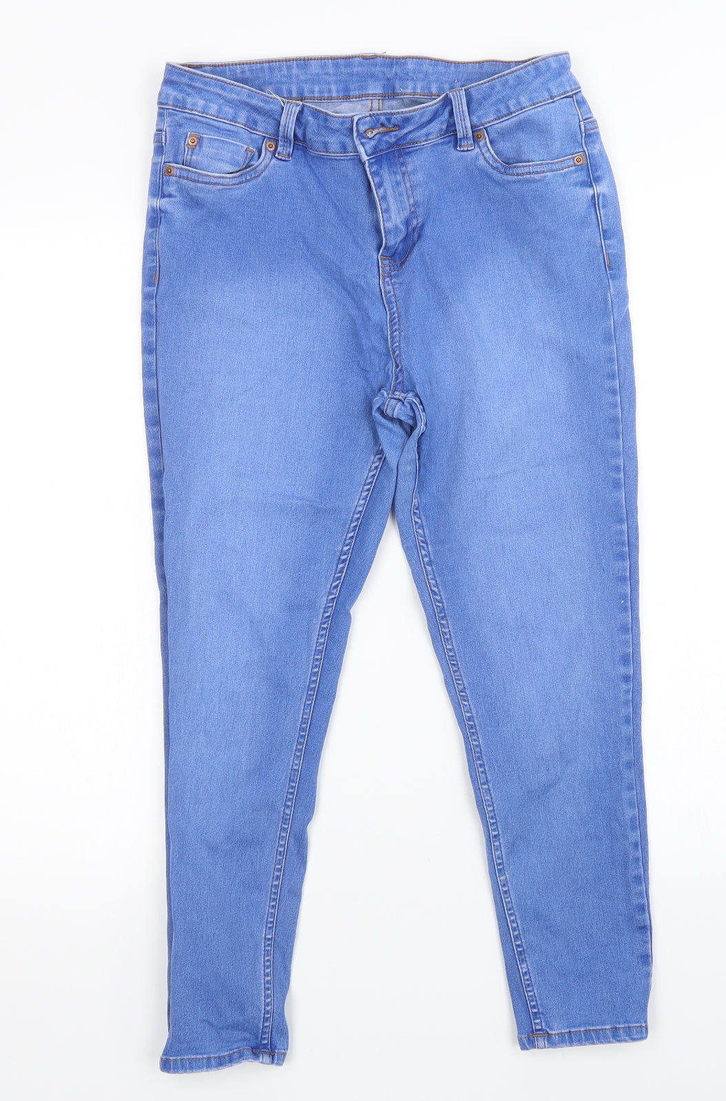 Preworn Womens Blue   Skinny Jeans Size 30 in L23 in