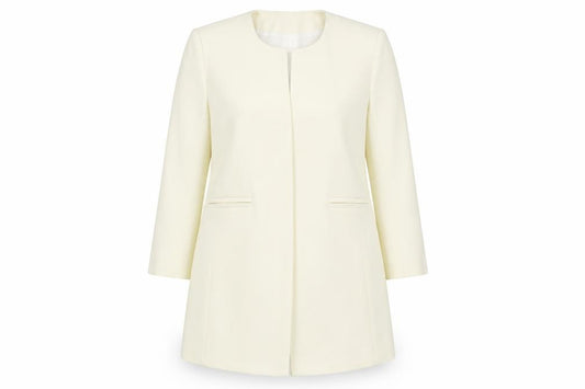 Missguided Womens Beige   Jacket Sport Coat Size 14