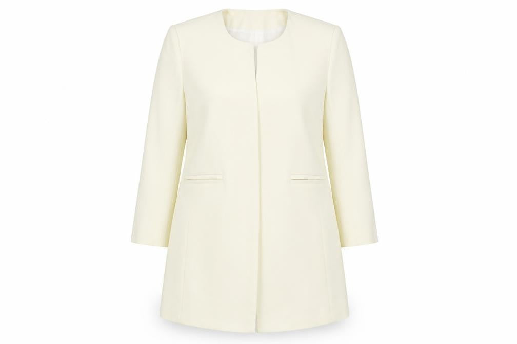 Missguided Womens Beige   Jacket Sport Coat Size 14